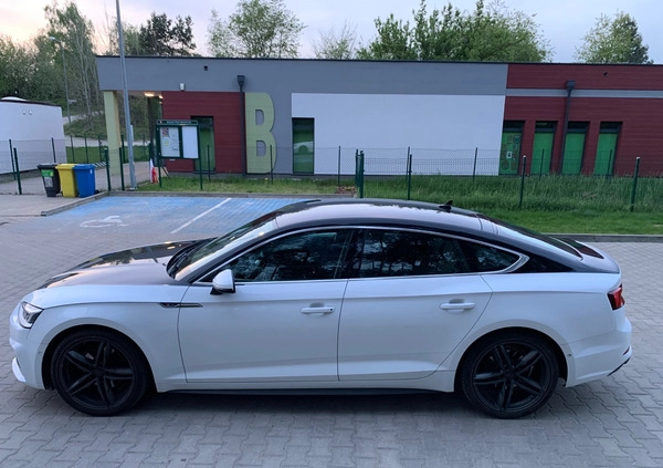 Audi A5 cena 103800 przebieg: 189000, rok produkcji 2018 z Poznań małe 106